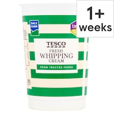 Tesco British Whipping Cream 500Ml