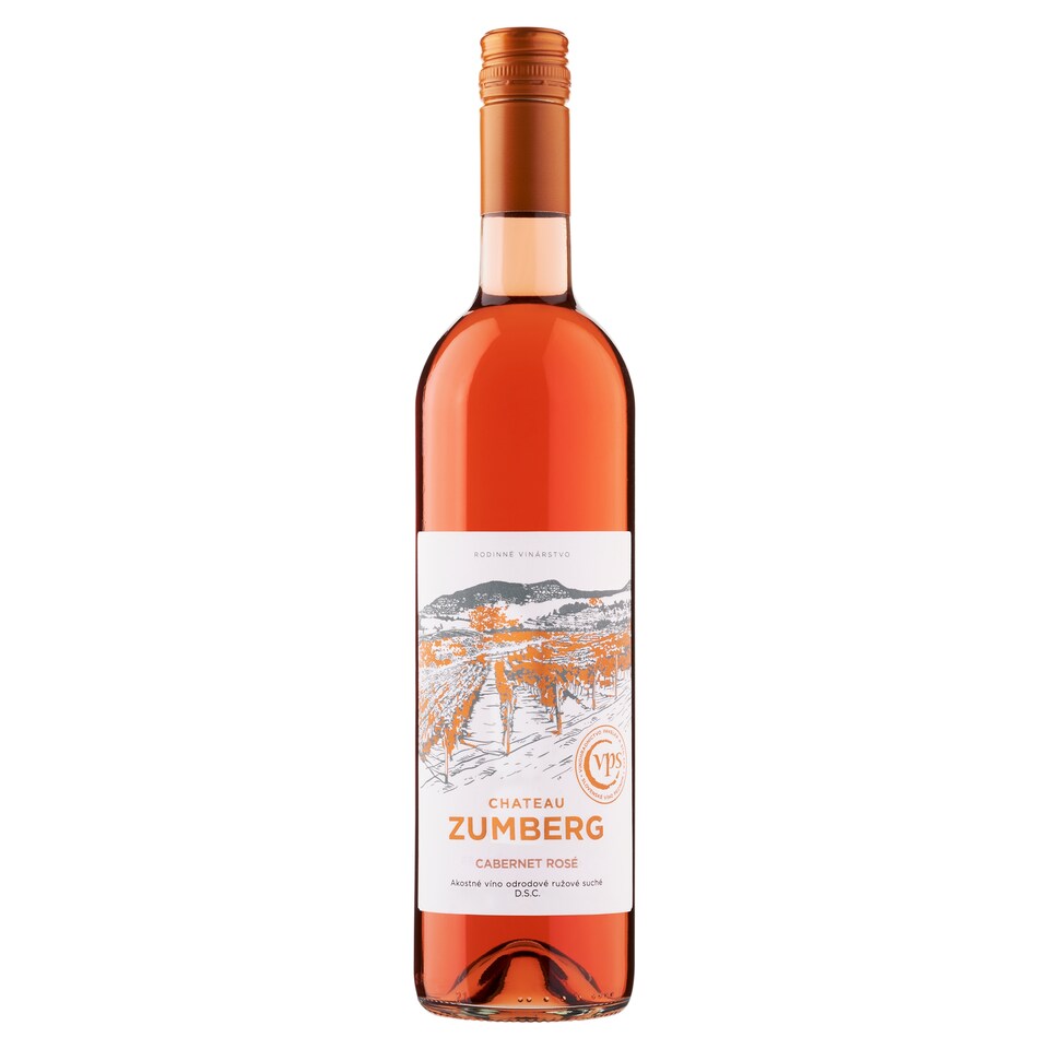 obrázok 1 z VPS Chateau Zumberg Cabernet Rosé akostné víno odrodové ružové suché 0,75 l