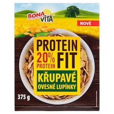 Bona Vita Protein Fit ovsené lupienky s bielkovinou 375 g