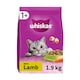 image 1 of Whiskas 1+ Adult Dry Cat Food Biscuits Lamb 1.9kg