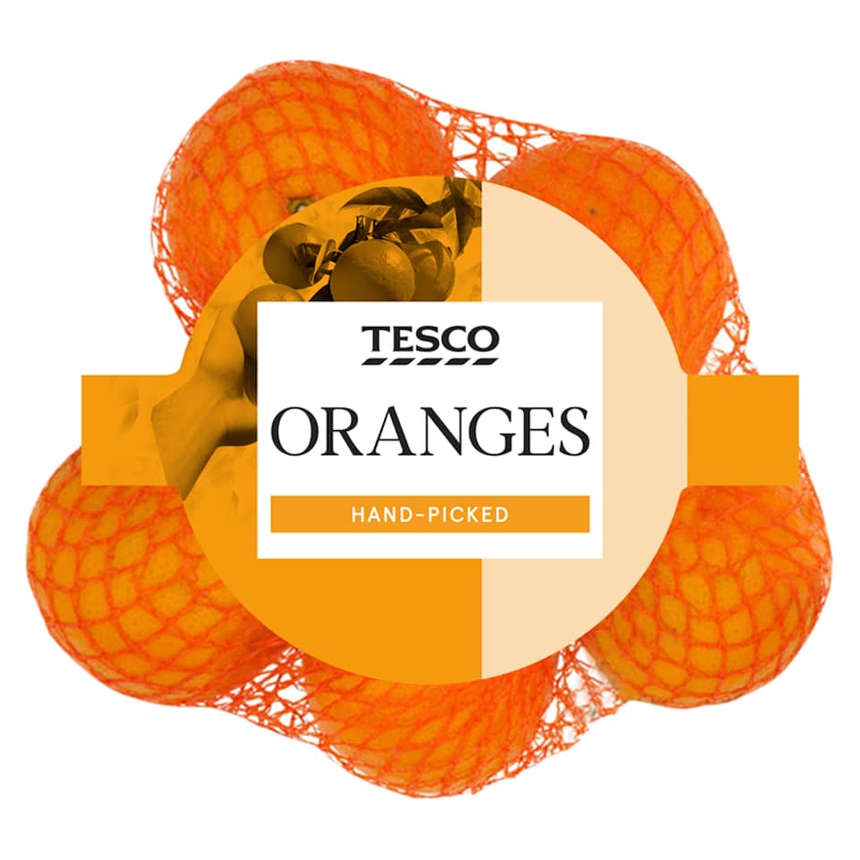 image 1 of Tesco Orange Minimum 5 Pack