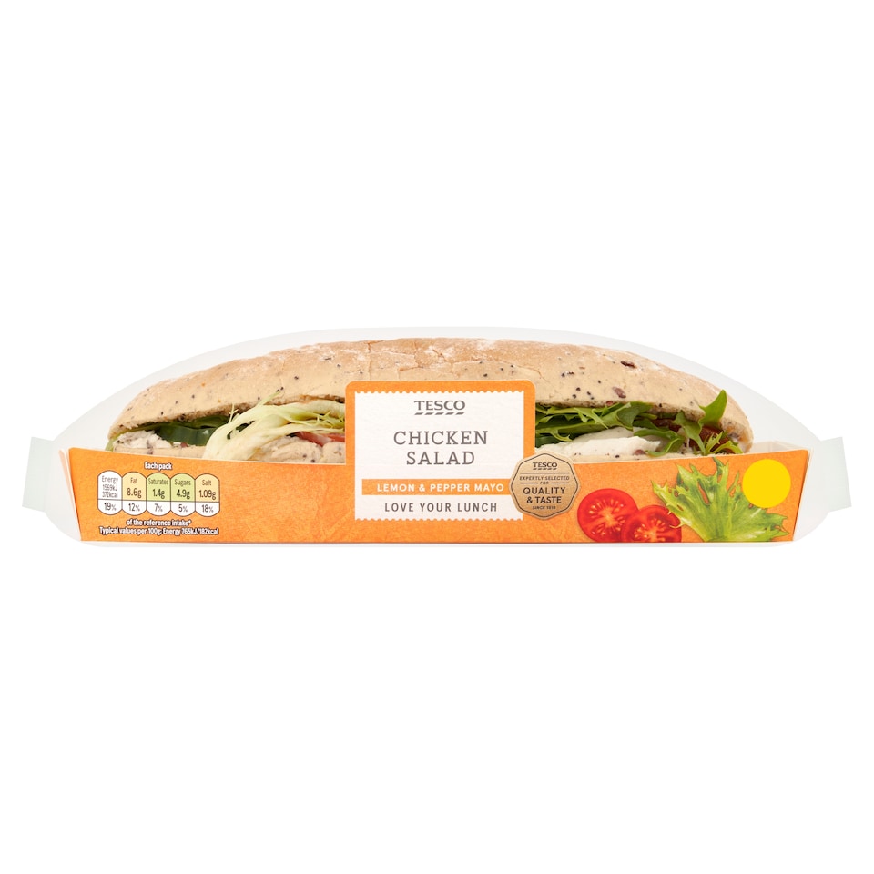 Tesco Chicken Salad Sub