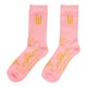 image 3 of Wicked Pink Glass Mug & Socks Christmas Gift Set