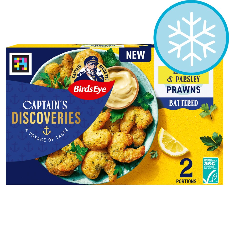 image 1 of Birds Eye Captain's Discoveries Lemon and Parsley Prawns 220g