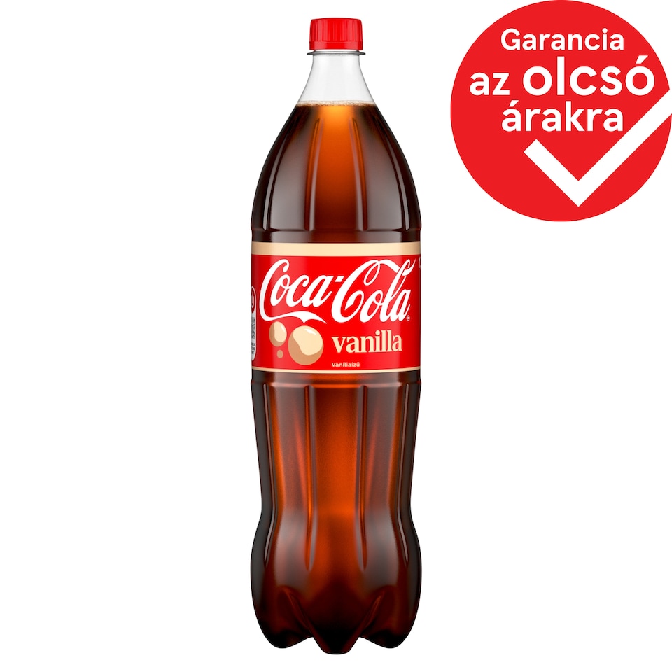 Coca-Cola Coke Vanilla Cola- and Vanilla-Flavoured Carbonated Soft Drink 1,75 l