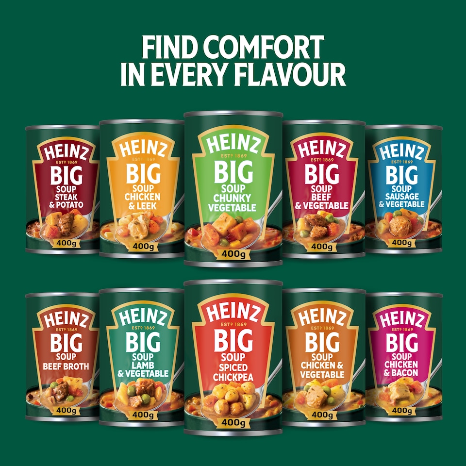 image 1 of Heinz Big Soup - Chicken & Leek 400g