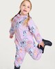 image 2 of Bluey Rainy Day Print Hooded Puddlesuit in Purple