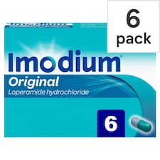 Imodium Original Diarrhoea Relief Capsules & Tablets - 1 Dose 6s