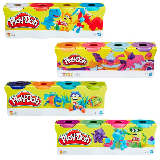 Play Doh Classic Colours 4 Pack Tesco Groceries