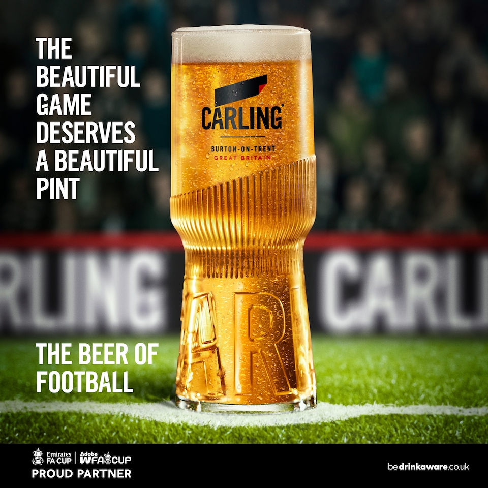 image 1 of Carling Original Lager Beer Can 4 x 440ml 