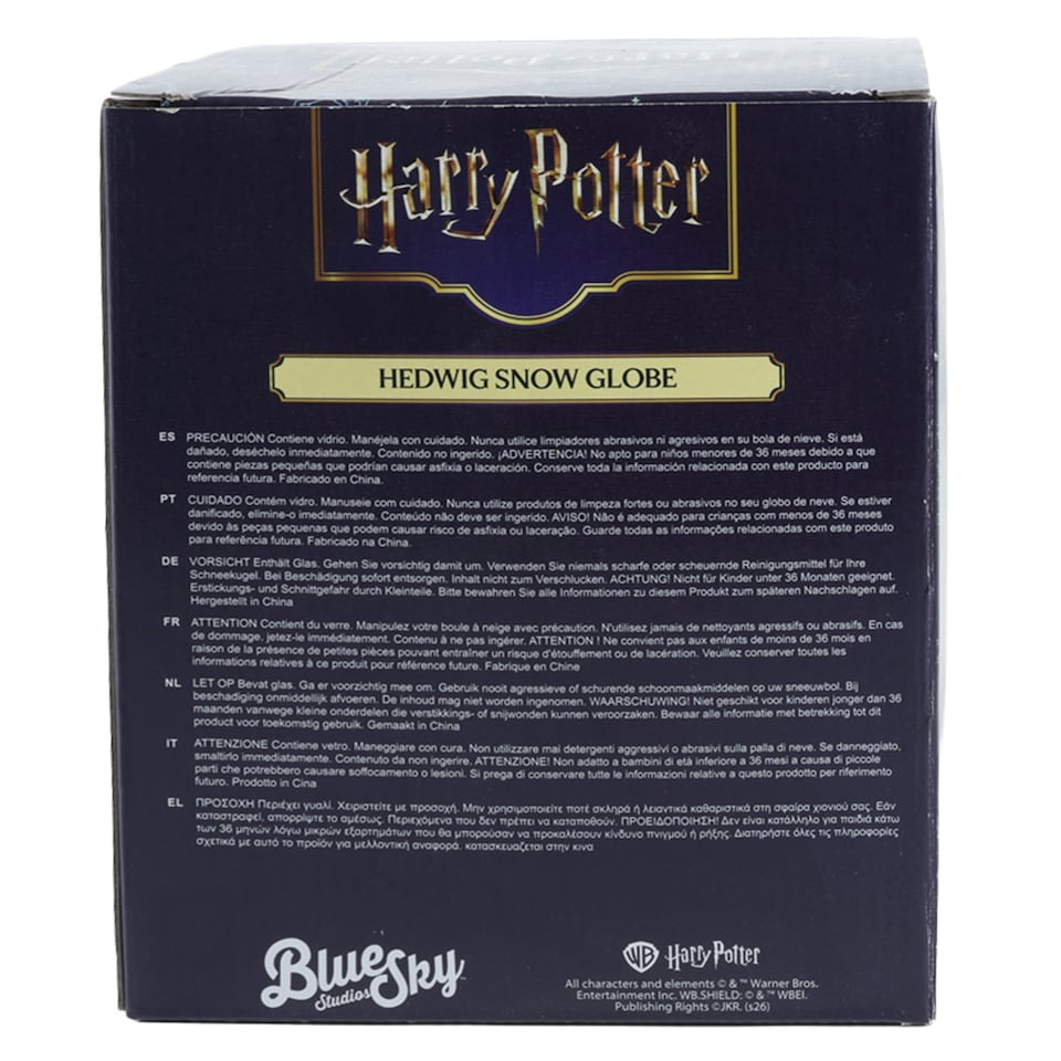image 1 of Harry Potter Snow Globe - Hedwig