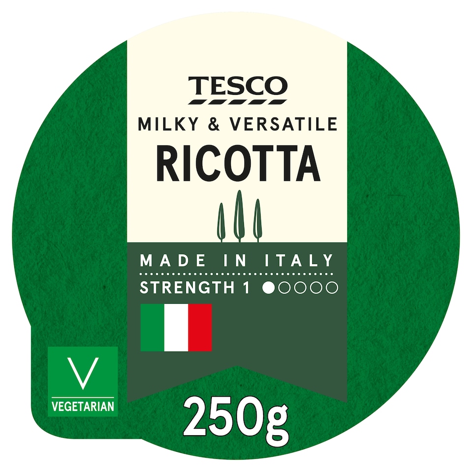 Tesco Ricotta Cheese 250 G