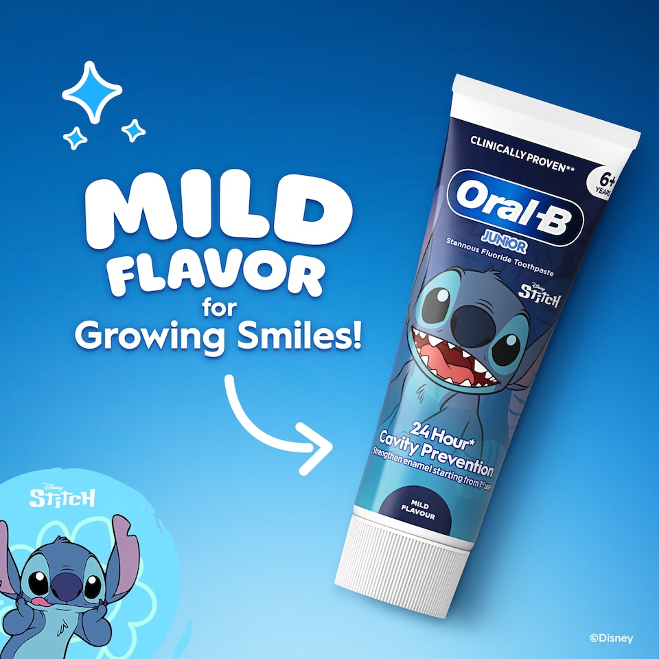 image 1 of Oral-B Pro Junior Toothpaste 6-12 Years 75ml