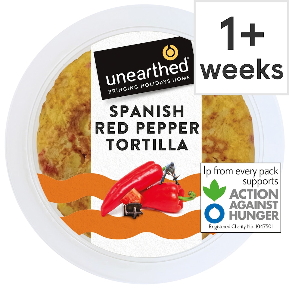 Unearthed Spanish Red Pepper Tortilla 250g