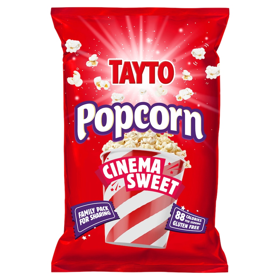Tayto Popcorn - Cinema Sweet 100g