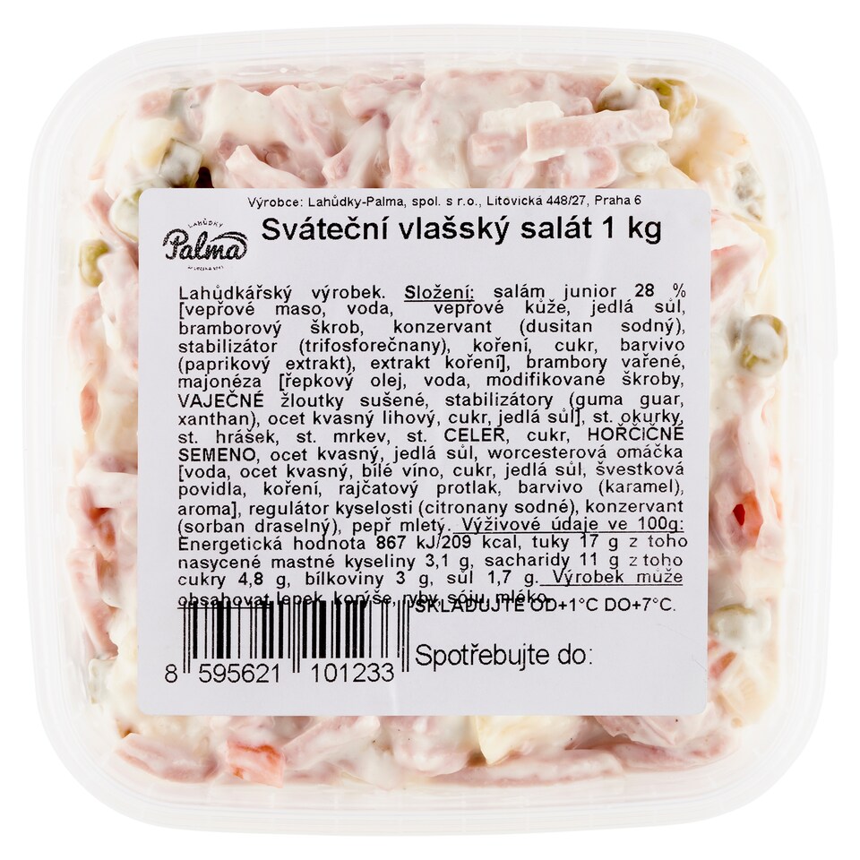 Obrázek 1 pro produkt Lahůdky Palma Sváteční vlašský salát