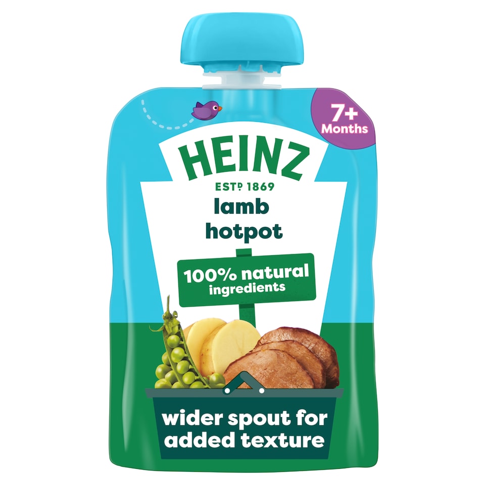 image 1 of Heinz Lamb Hot Pot Baby Food Pouch 130g