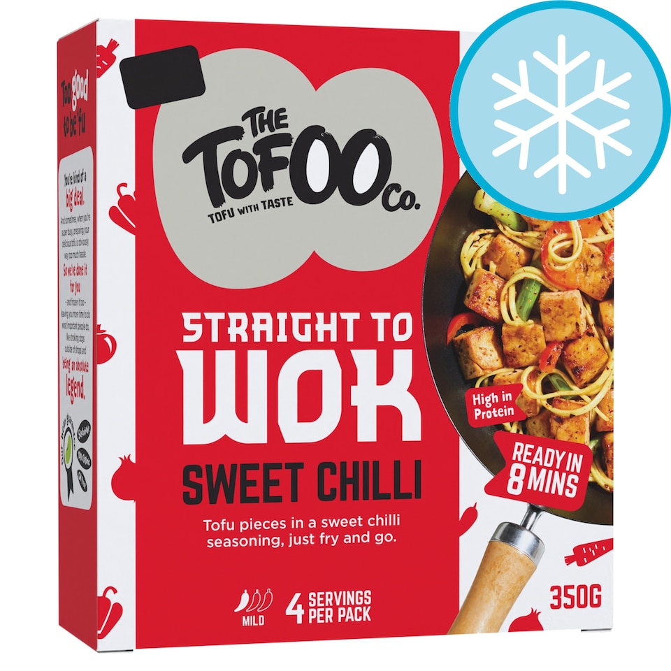 The Tofoo Co. Straight To Wok Sweet Chilli Tofu 350g 