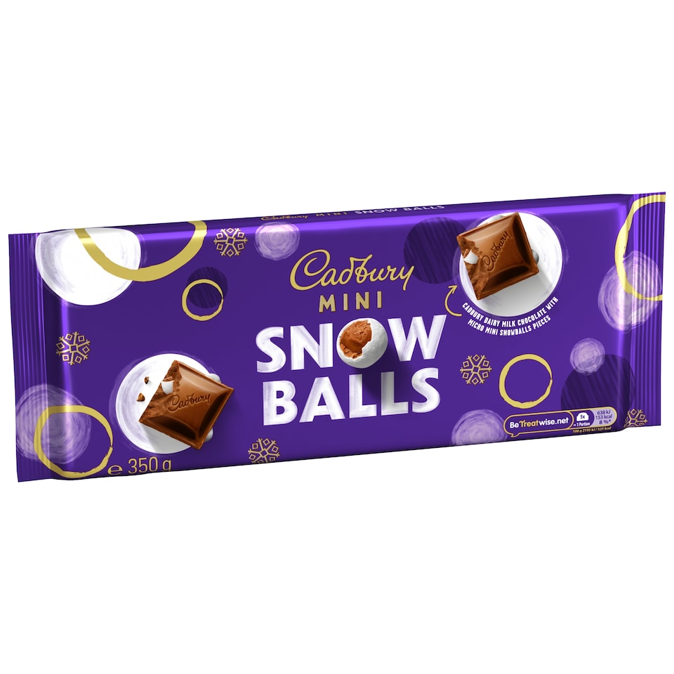 image 1 of CADBURY MINI SNOWBALLS 350g