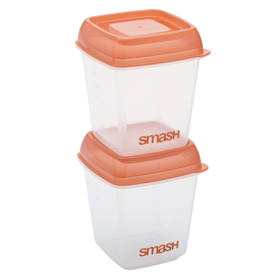image 1 of Smash Active Rust Food Prep Pots 2pk