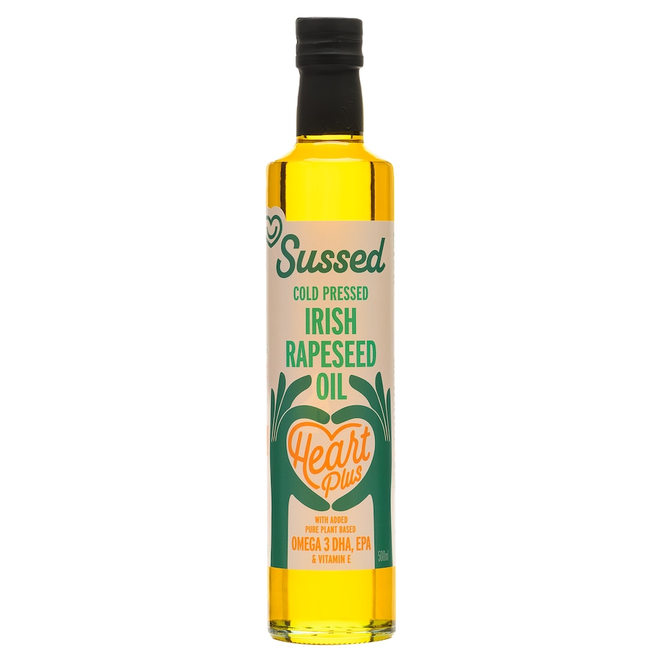 Sussed Omega 3 Dha Oil Heart Rapeseed Oil 500Ml