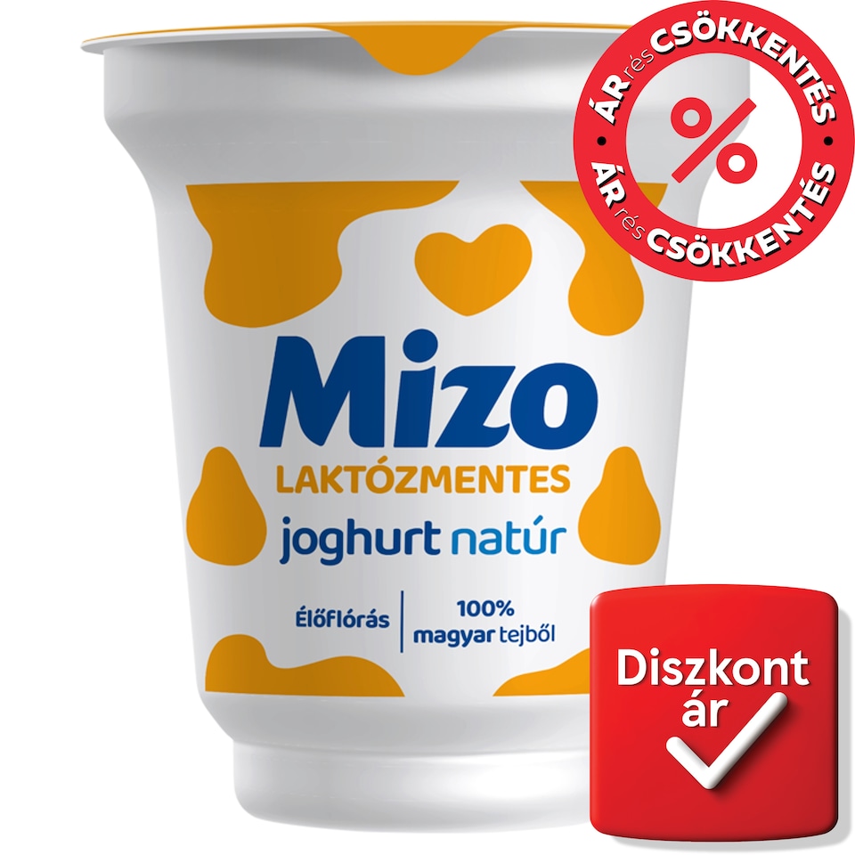 Mizo laktózmentes natúr joghurt 150 g  1. kép