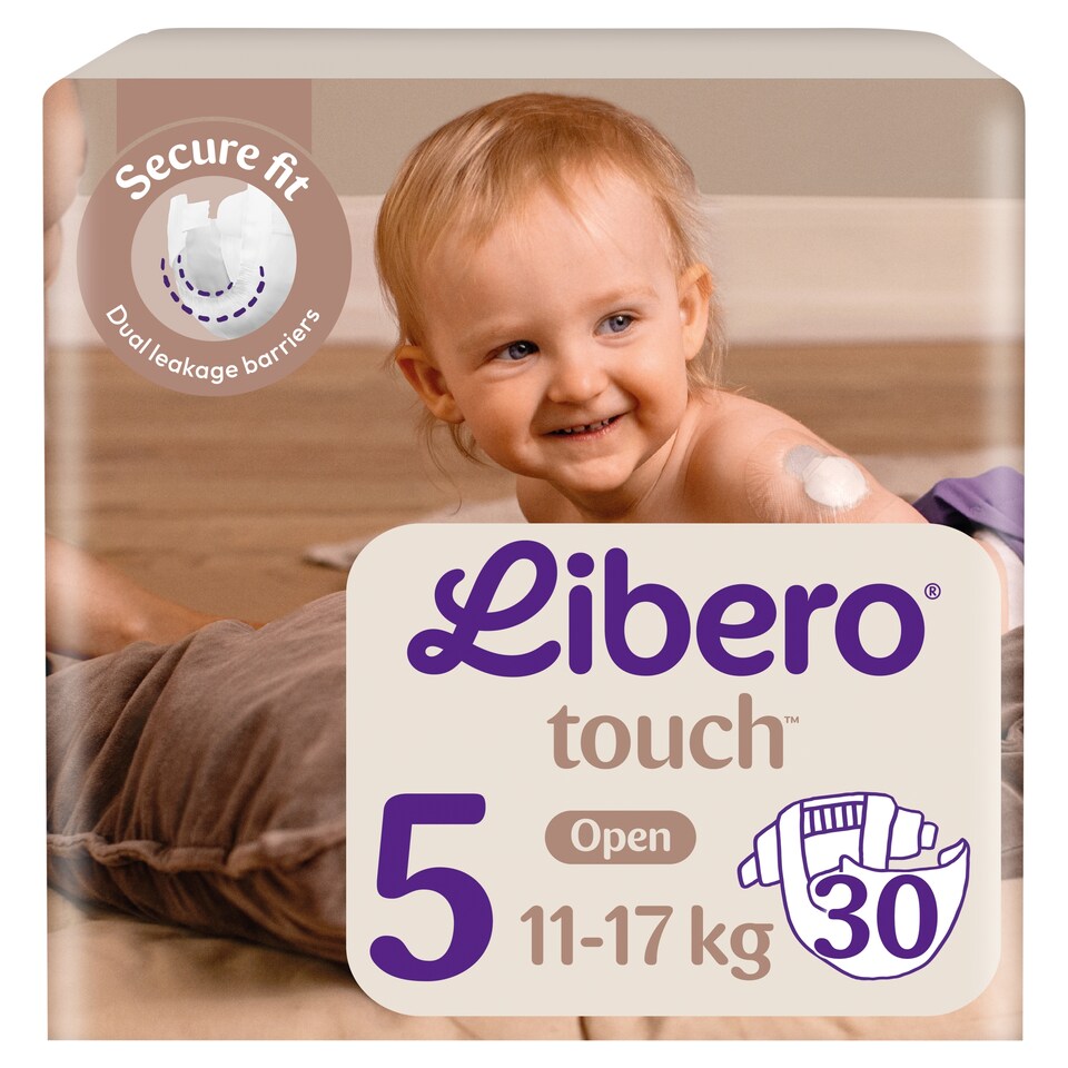 Libero Touch pelenka, méret: 5, 11-17 kg, 30 db  1. kép