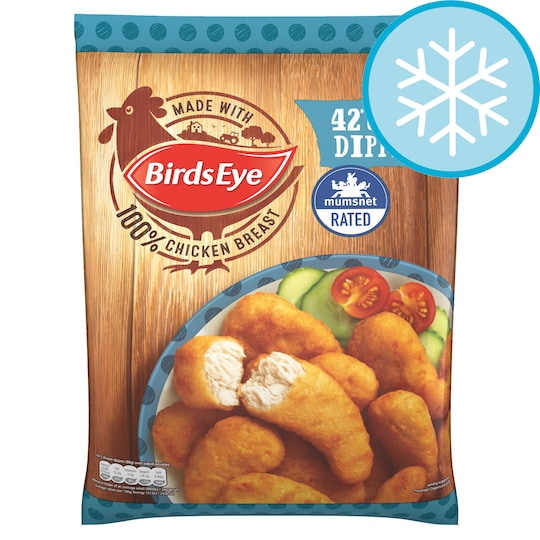 Birds Eye 42 Crispy Chicken Dippers 770G Tesco Groceries