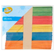 Tesco Craft Lolly Sticks