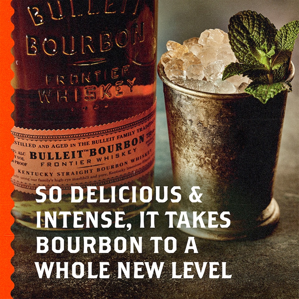 image 1 of Bulleit Bourbon Frontier Whiskey 70Cl