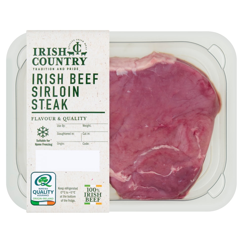 IRISH COUNTRY IRISH BEEF SIRLOIN STEAK 200g