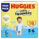 image 1 of Huggies Little Swimmers Size 5-6 Disposable Nappies x19
