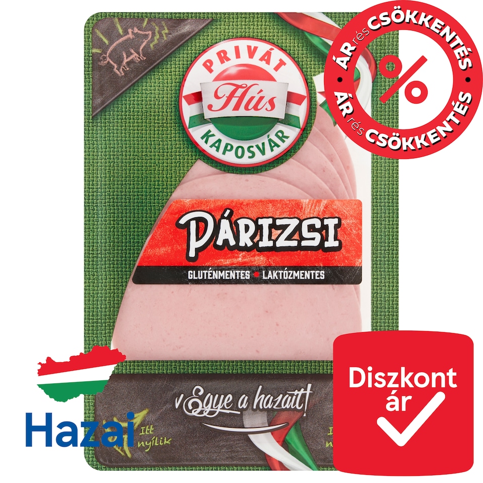 Privát Hús szeletelt sertés párizsi 100 g