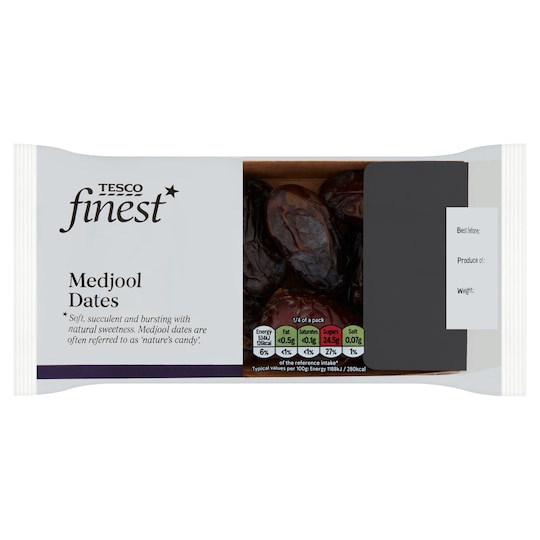 Tesco Finest Medjool Dates 200G Tesco Groceries