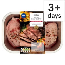 Tesco Basted Beef Joint 751G