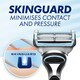 image 3 of Gillette SkinGuard Sensitive Men's Razor Blades Refills 4 Pack