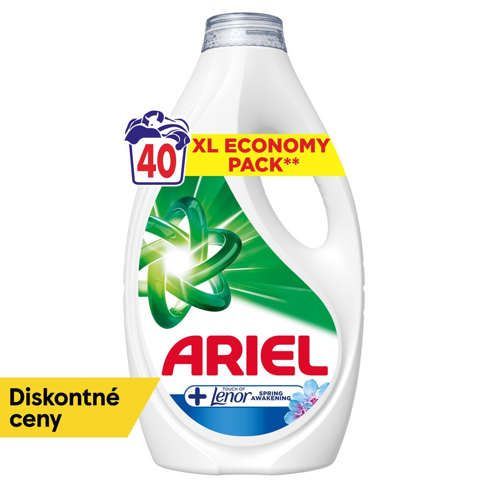 image 1 of Ariel Washing Liquid, +Touch Of Lenor Spring Awakening, 1.8l, 40 Washes