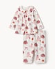 image 1 of F&F Baby Pure Cotton Pumpkin Pyjama Set in Pink