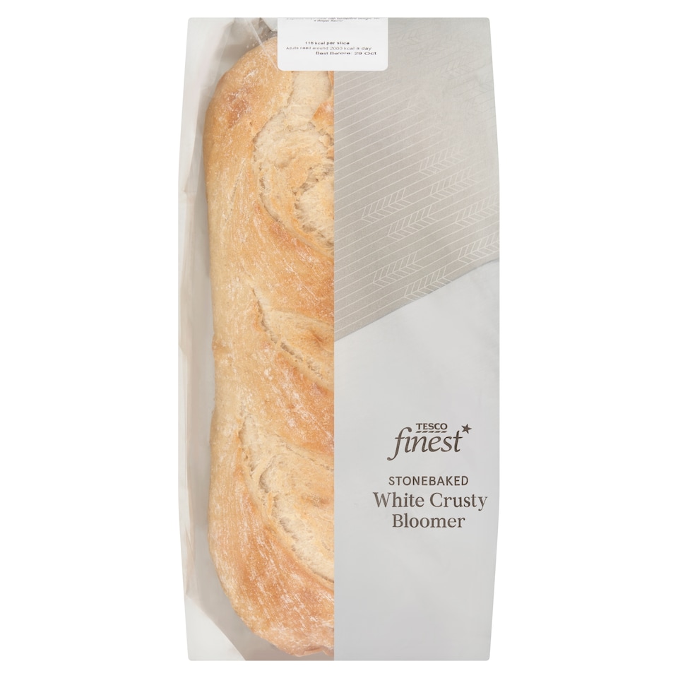 image 1 of Tesco Finest Stonebaked White Crusty Bloomer 600G