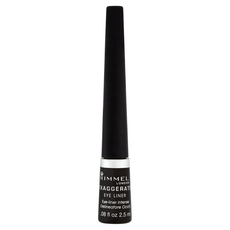 image 1 of Rimmel Exaggerate Eyeliner Black