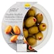 image 1 of Tesco Finest Double Stuffed Halkidiki Olives Red Pepper 160G