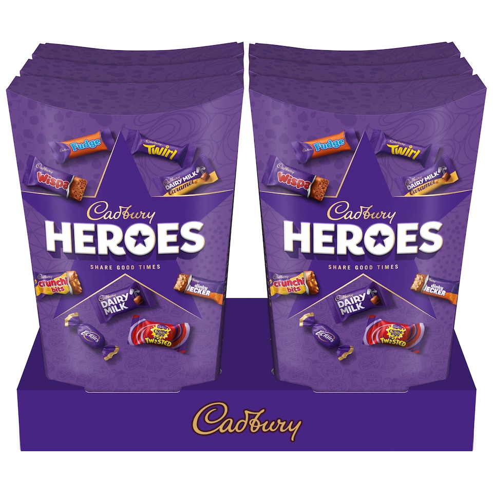 image 1 of Cadbury Heroes Chocolate Box 240g