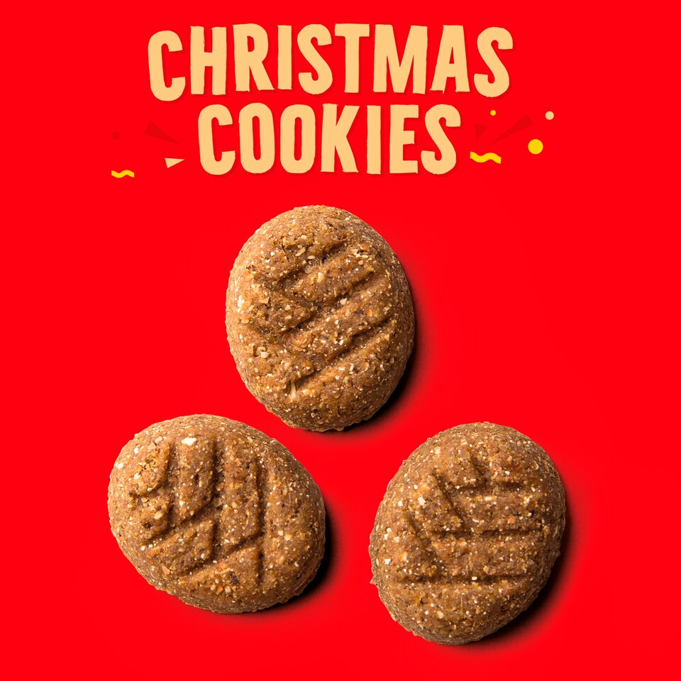 image 1 of Wagg Christmas Cookies Dog Treats Clip Strip 100g