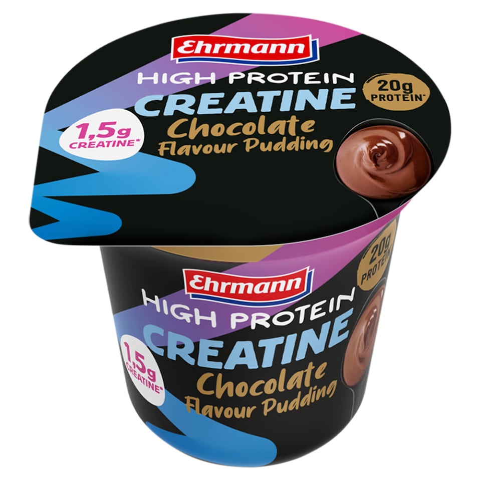 Ehrmann High Protein Creatine Pudding Chocolate Flavour 230 g