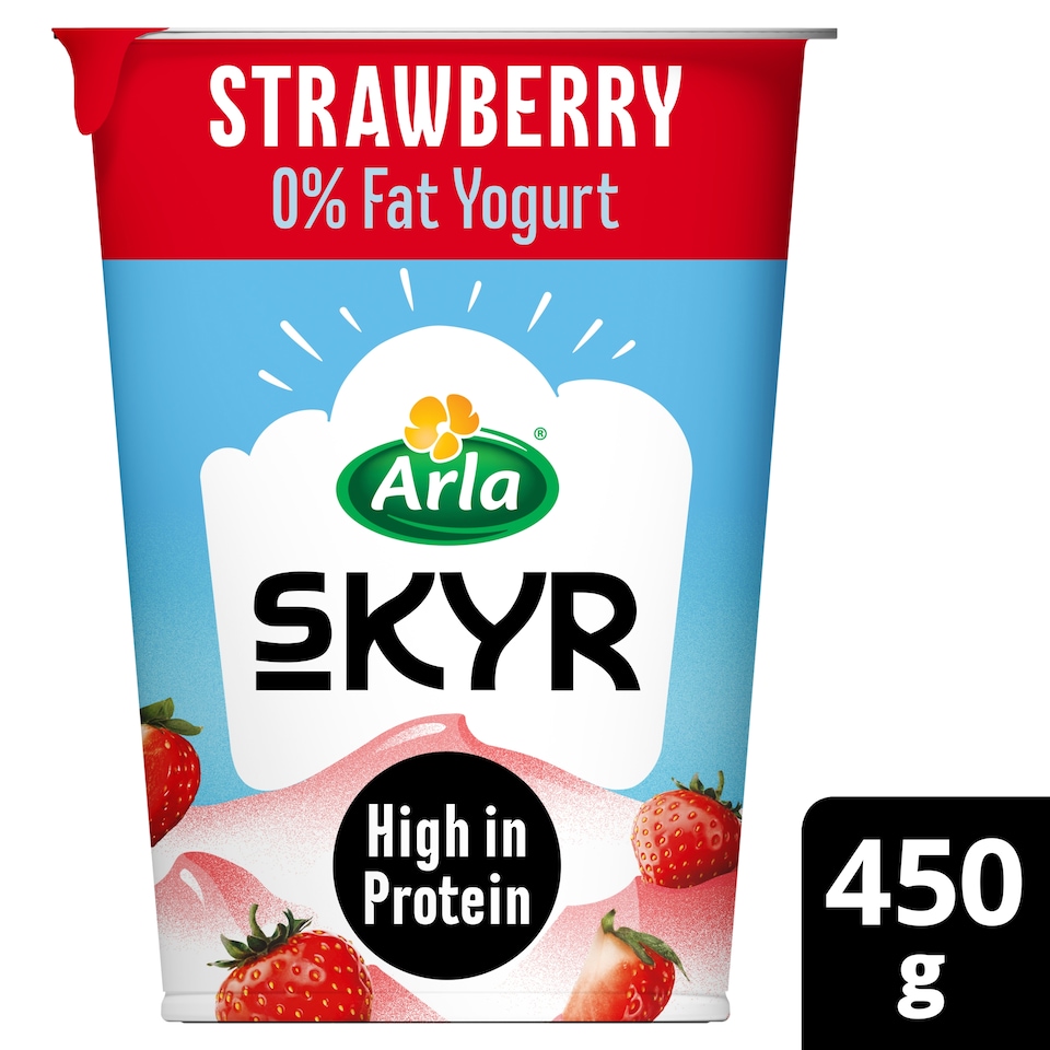 image 1 of Arla Skyr Icelandic Style Yogurt - Strawberry 450g