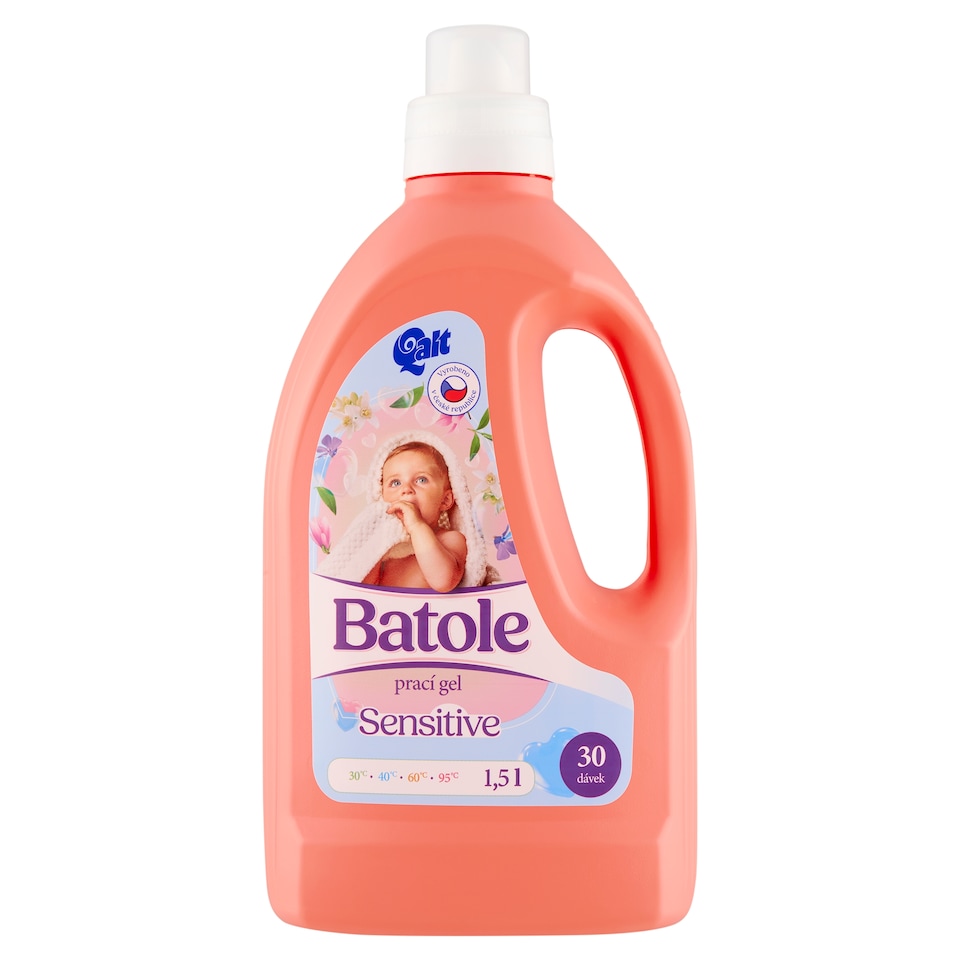 Obrázek 1 pro produkt Qalt Batole Sensitive prací gel 30 praní 1,5l