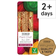 Tesco Plant Chef All Day Breakfast Sandwich