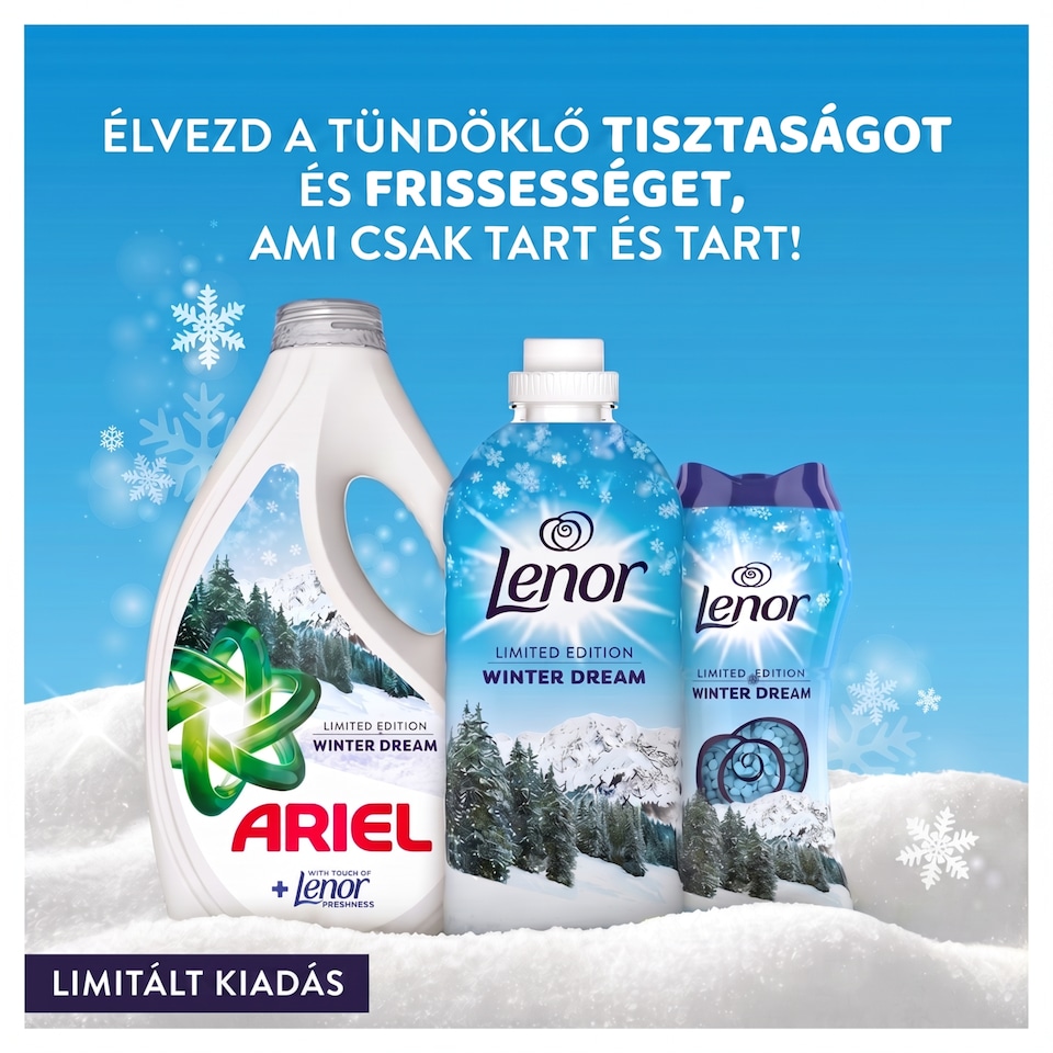 Lenor Parfümgyöngyök 195 g, Winter Dream  1. kép