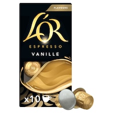 L’or. Espresso Vanilla Flavour Coffee Capsules X10 52G