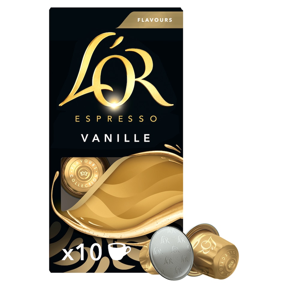 image 1 of L’or. Espresso Vanilla Flavour Coffee Capsules X10 52G